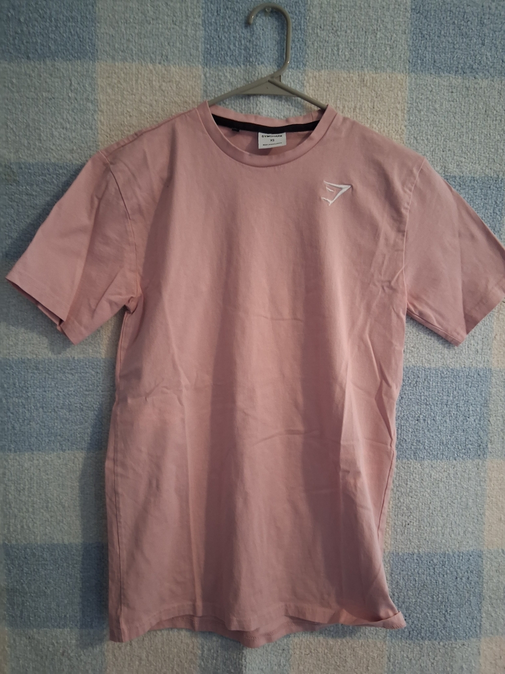 Gym Apparel Pink Crewneck T-Shirt Womens Oversized Shirt Pre Owned